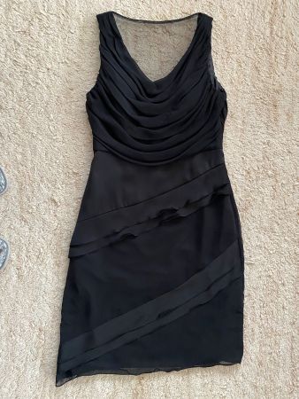 Cocktailkleid in schwarz Grösse 40