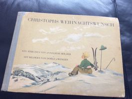 Bilderbuch/Buch Weihnachten CHRISTOPHS WEIHNACHTSWUNSCH alt