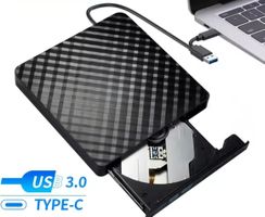 Externer DVD Brenner Laufwerk USB 3.0 Type C CD-RW Player