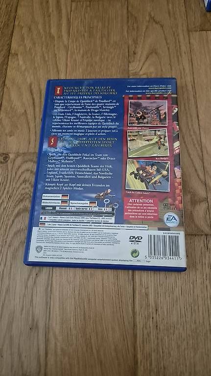 Harry Potter : Coupe Du Monde De Quidditch - Jeu PS2 Occasion Avec Notice