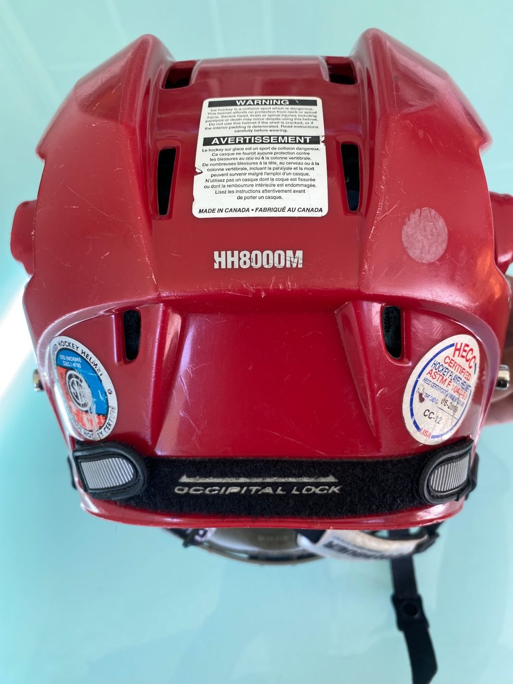Bauer Helme: Eishockey Helm BAUER HH800M – Gebraucht aus Sils im Domleschg von  3