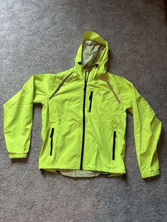 Cycling Jacket Baleaf Neon Yellow Size S Lightweight