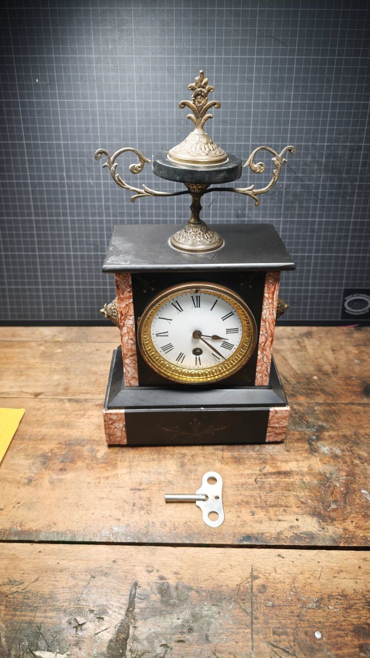 Orologi da terra & Orologi da parete: Wunderschöne alte Kamin Uhr – Usato da Gelterkinden venduto da MYSTOREFORYOU4460 3