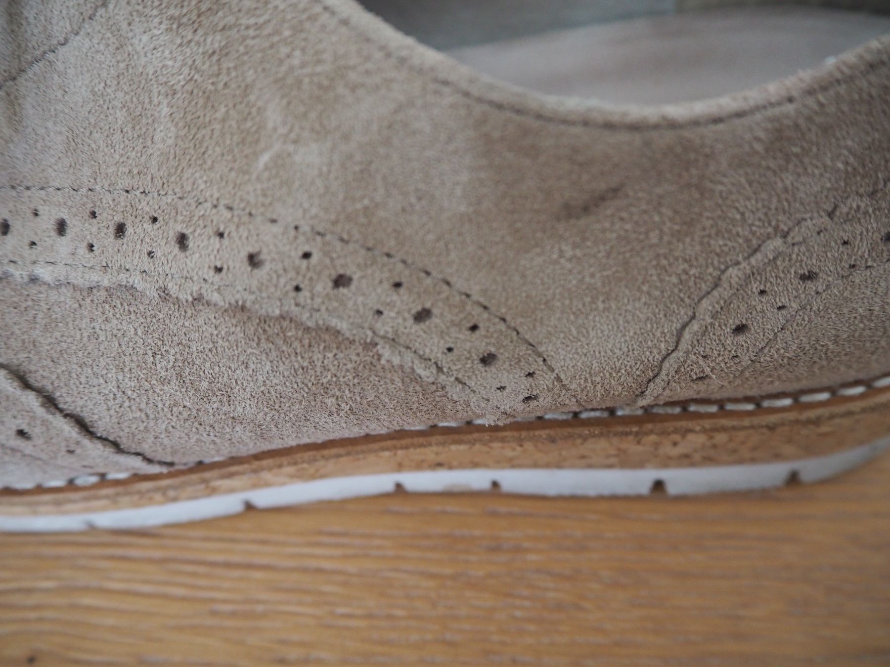 Gabor Scarpe da donna: Gabor Schnürschuhe Wildleder beige Gr. 4.5 – Usato da Zürich venduto da snowow 1