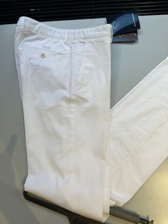 Paul & Shark Hose BW weiss, Gr. 50, neu