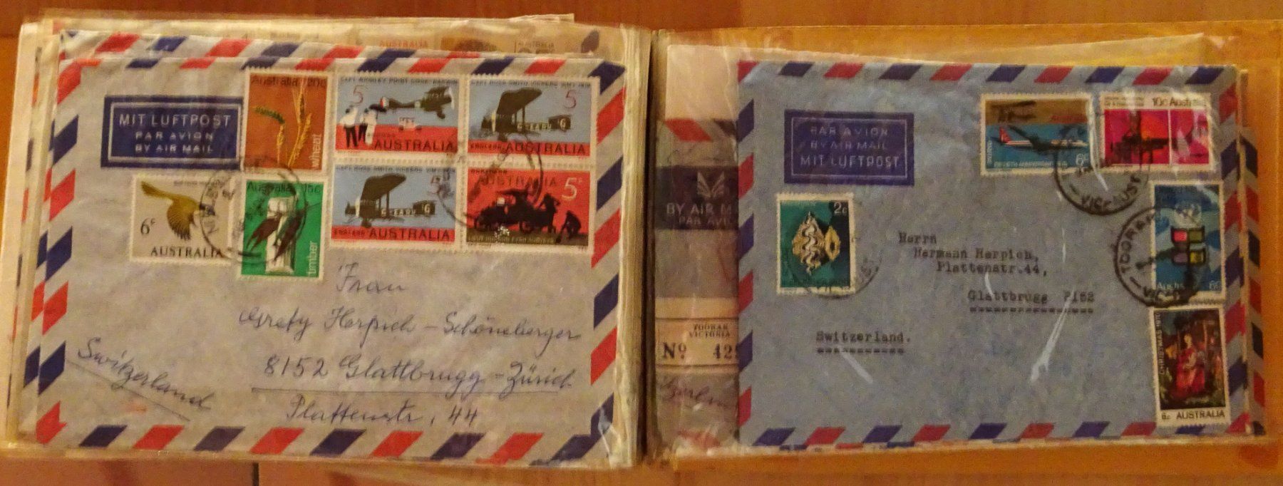 Tutti i francobolli: Briefmarken Australien Belege – Usato da Feldbrunnen venduto da MarcusSO 6