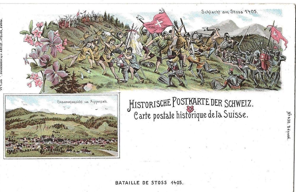 Stoss, Schlacht, Historische PK, Guggenheim, Litho (Gebraucht) in ...