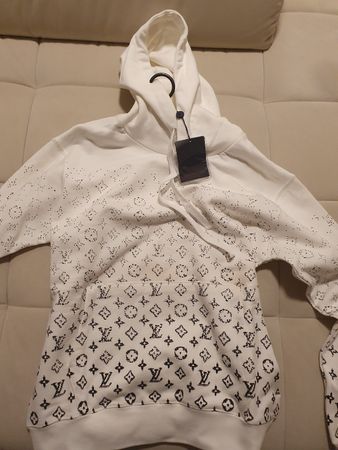 Louis Vuitton Monogram Gradient Hoodie, neu! Grösse S