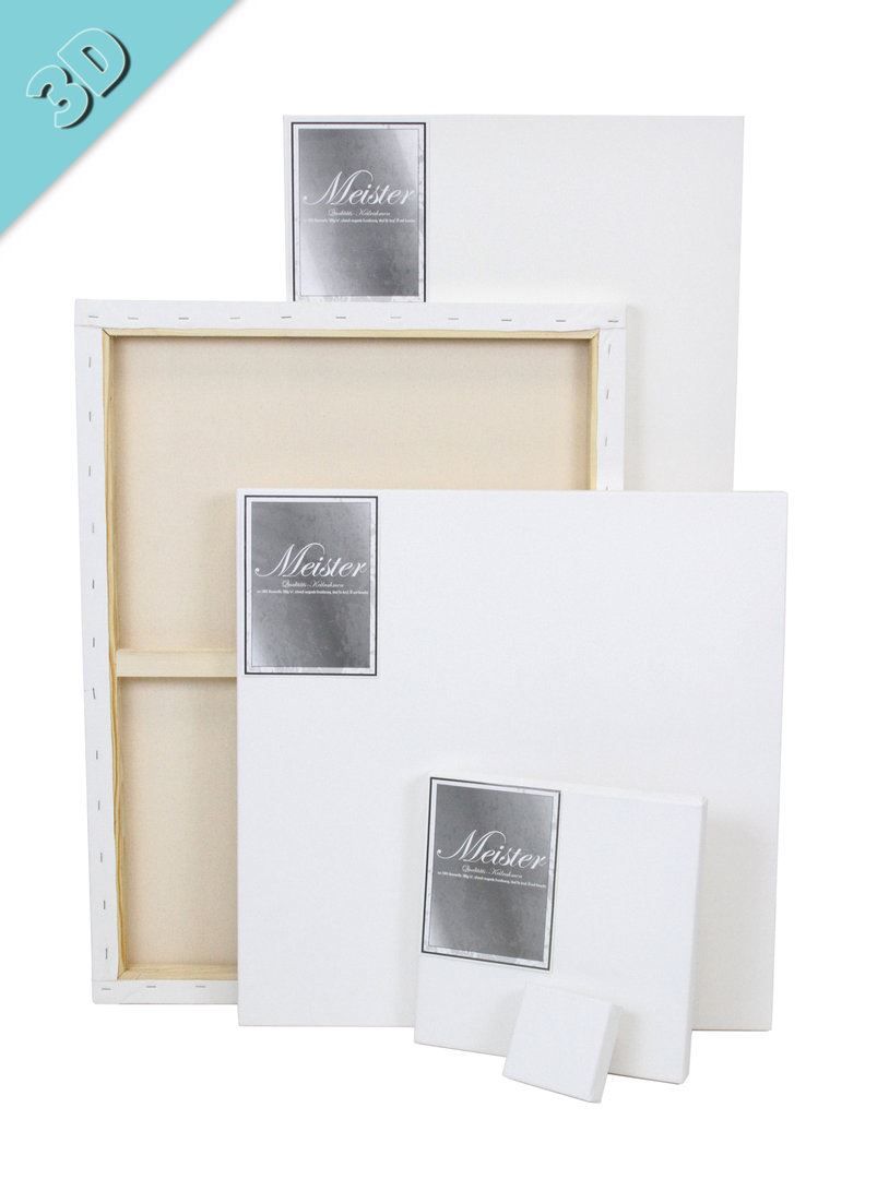 Tele & Cornici: 80x80 Meister 3D 4er Keilrahmen – Nuovo e nell'imballaggio originale da Escholzmatt venduto da crazyteam