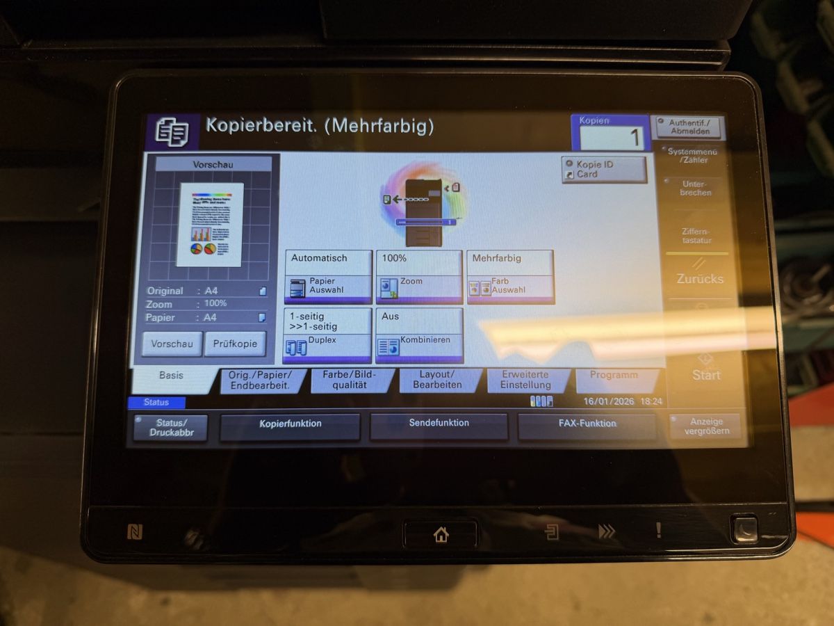Kyocera Fotocopiatrici: Kyocera Taskalfa 4053ci – Usato da Zürich venduto da Zvijerka 1