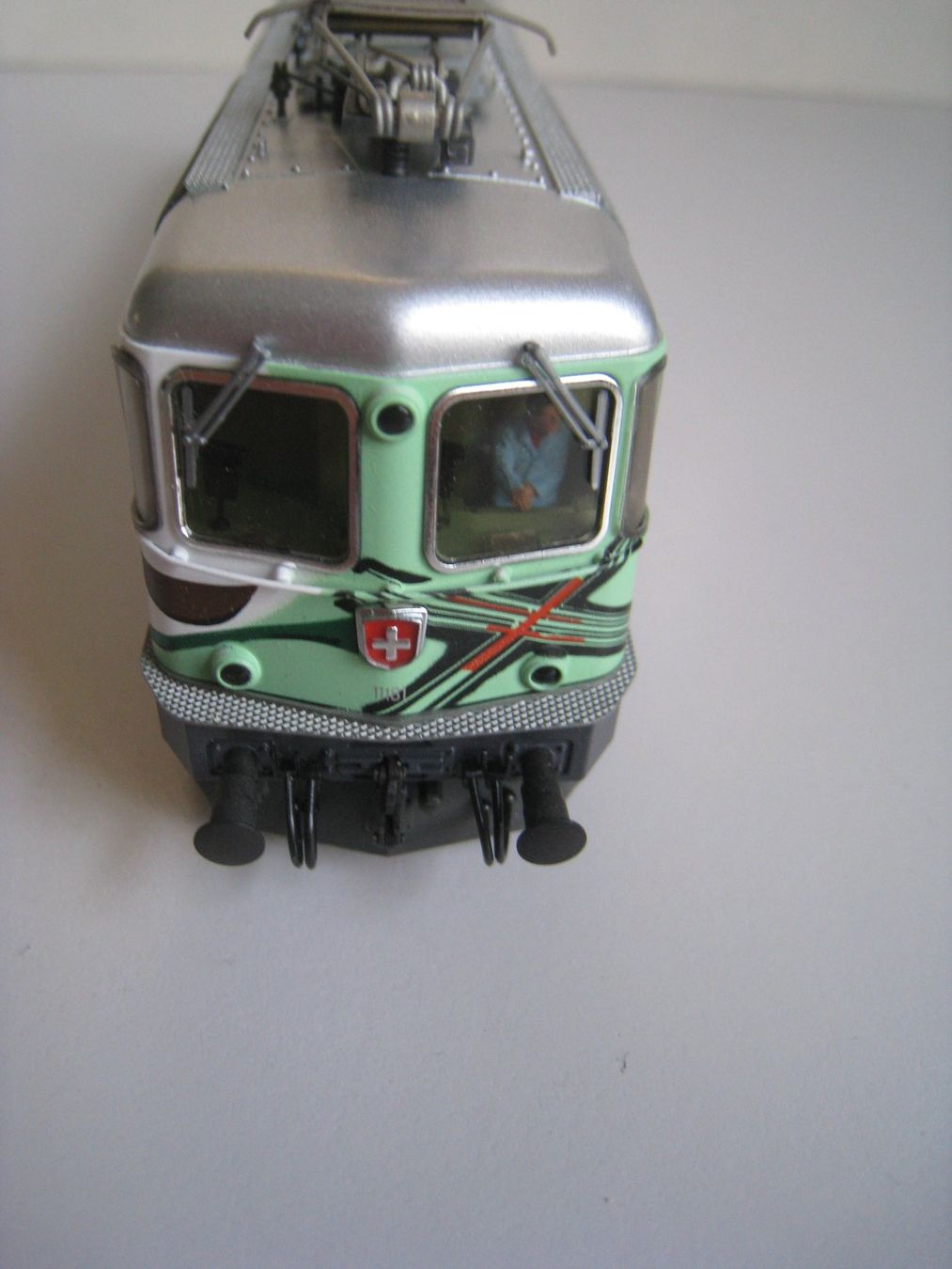 Hag Modellini di ferrovie: Hag, SBB Re 4/4 II 1118, " Bourret "Analog,  269 – Usato da Buchs ZH venduto da swiss-train 5