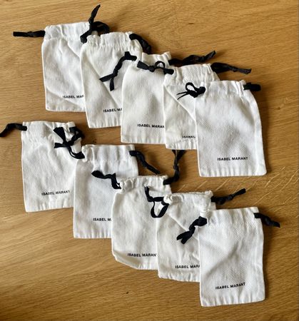 Isabel Marant jewelry bags. Set of 10