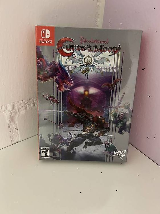 Bloodstained curse of the moon 2 PS4 PS5 Neuf Sous Blister Rare Limited