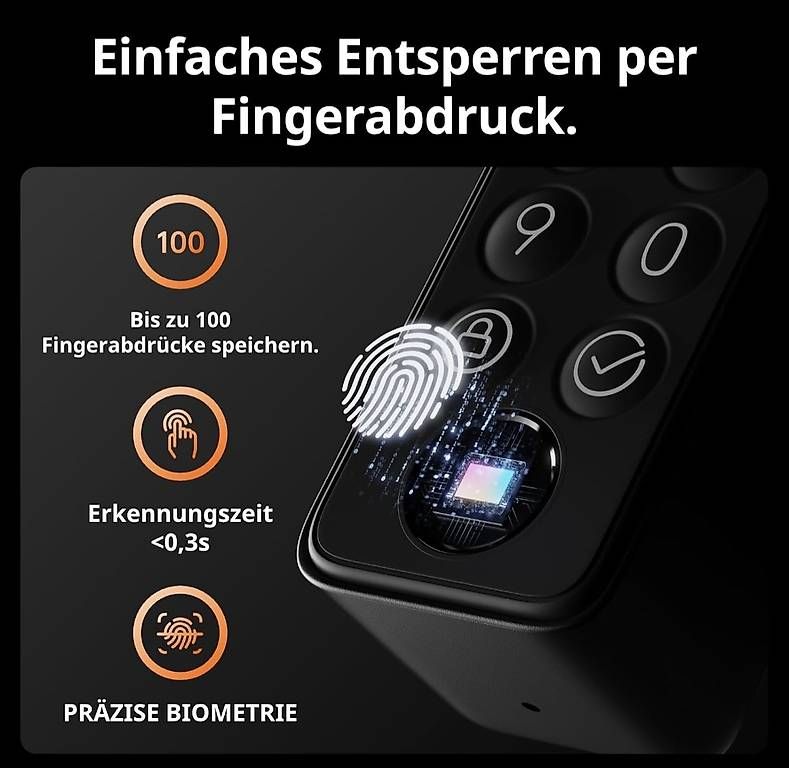 Lucchetti: Switchbot Lock Pro elektronisches Türschloss mit Fingerprint – Usato da Othmarsingen venduto da user410 4