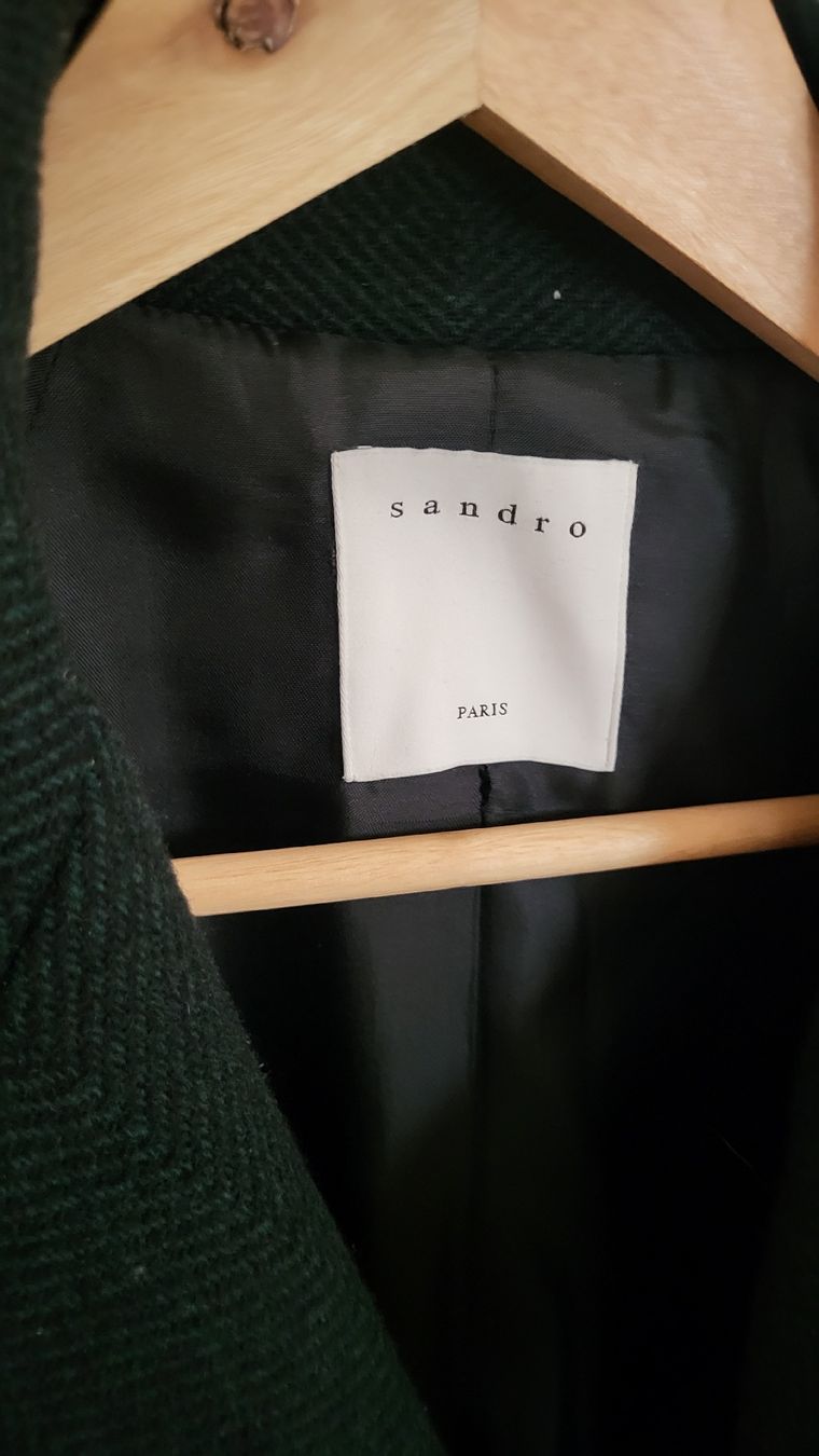 Sandro Cappotti: manteau marque Sandro parfait état – Usato da Genève venduto da BoogieBee 1