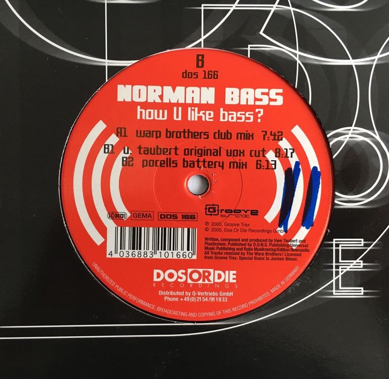 Norman Bass, How U Like Bass? | Acheter sur Ricardo