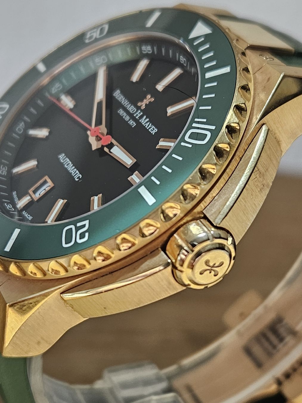 Orologi: Bernhard H. Mayer Automatic Herrenuhr 44mm – Usato da Flamatt venduto da pie_f9zm 4