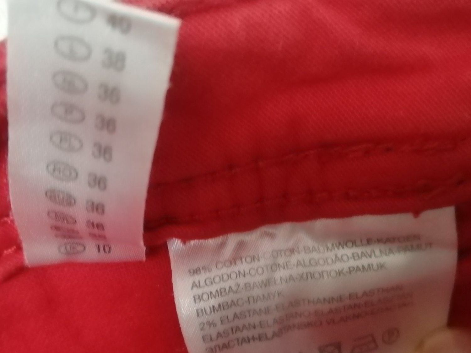 C&A Pantaloni: Damen Hose 2-teilig Gr 34/36 – Usato da Henau venduto da AXAA 2