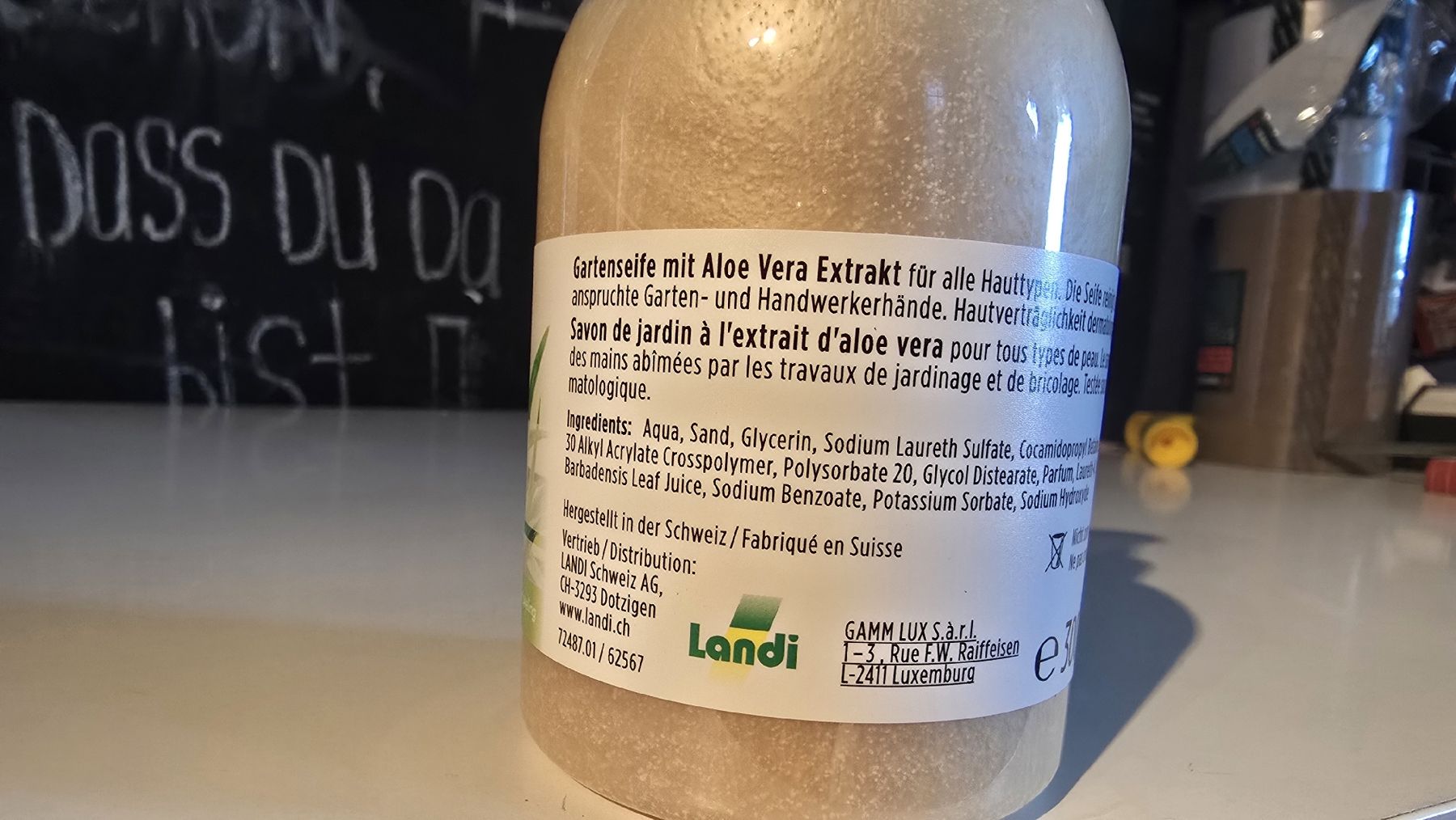 Prodotti di pulizia: Gartenseife Spender mit Aloe Vera 300 ml – Nuovo e nell'imballaggio originale da Dussnang venduto da Priska2285 2