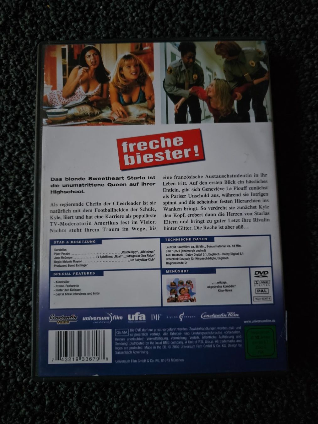 Tous les DVDs: FRECHE BIESTER! (13330) – D'occasion à Ruswil par jan_bxl5 1