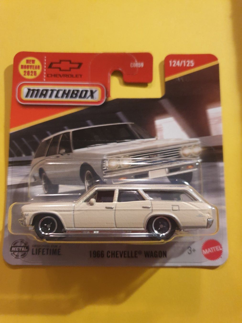 Matchbox Voitures modèles: Matchbox 1966 CHEVELLE WAGON – Neuf avec emballage d'origine à Oftringen par Rotor 2