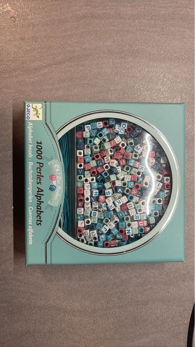 Djeco Kits de loisir créatif: Alphabet Perlen 1000 Stk. – Neuf avec emballage d'origine à St. Niklaus VS par Furr3521