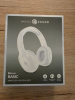 Music Sound Basic Bluetooth Kopfhörer weiss Neu und OVP