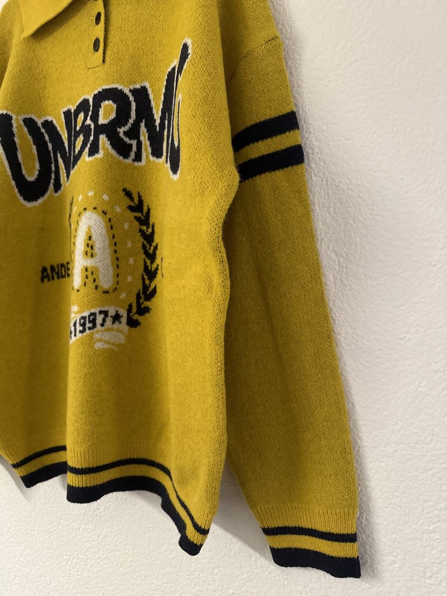 Pullover & Sweatshirts: Gelber Vintage UNBRMG Pullover Grösse L – Neu (gemäss Beschreibung) aus Solothurn von Ib1a 3