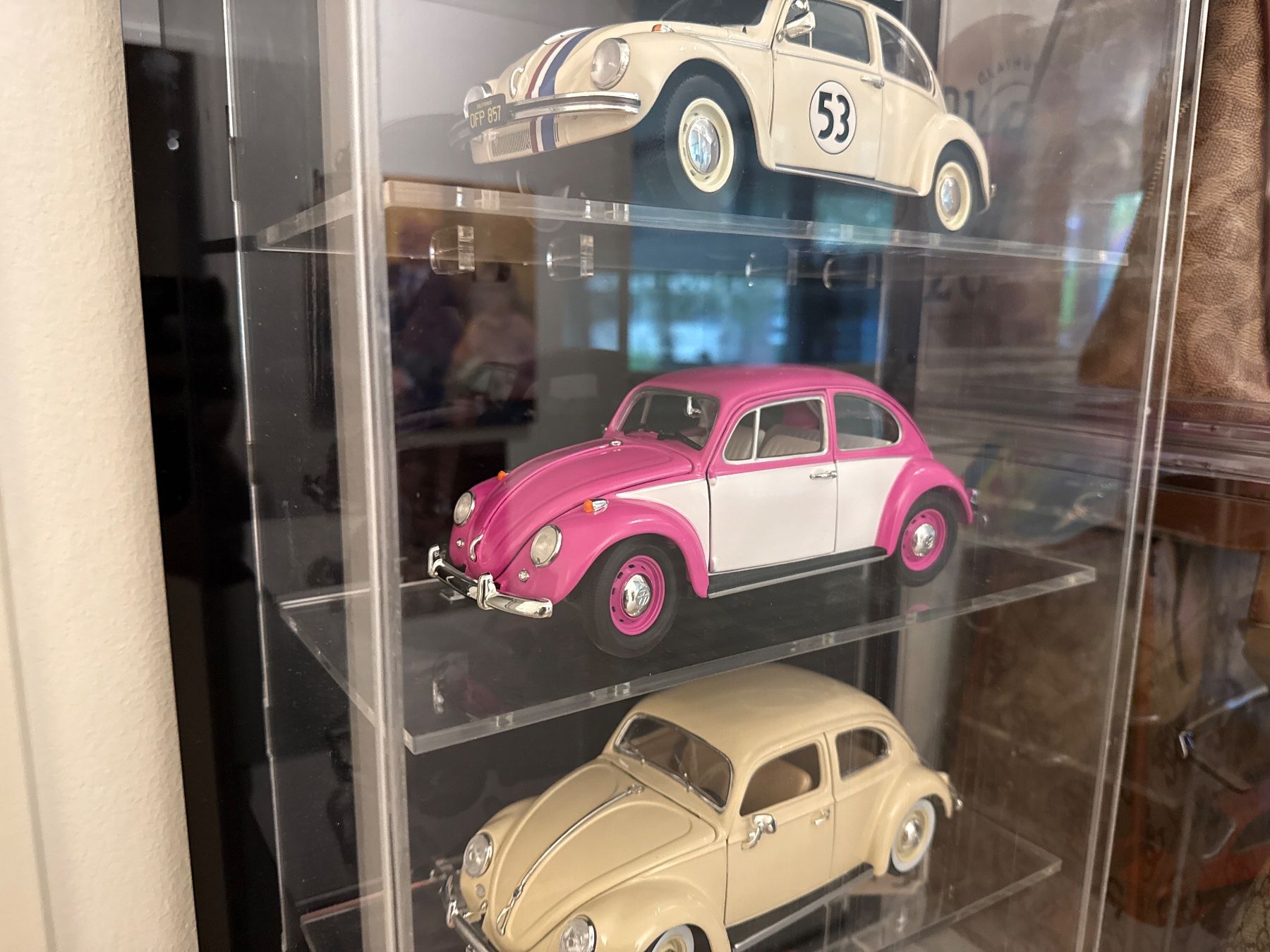 Volkswagen Modellautos: VW Käfer 1967 Limited Edition 1:18 - Pink/Weiss – Neu (gemäss Beschreibung) aus Basel von Zomeg 1