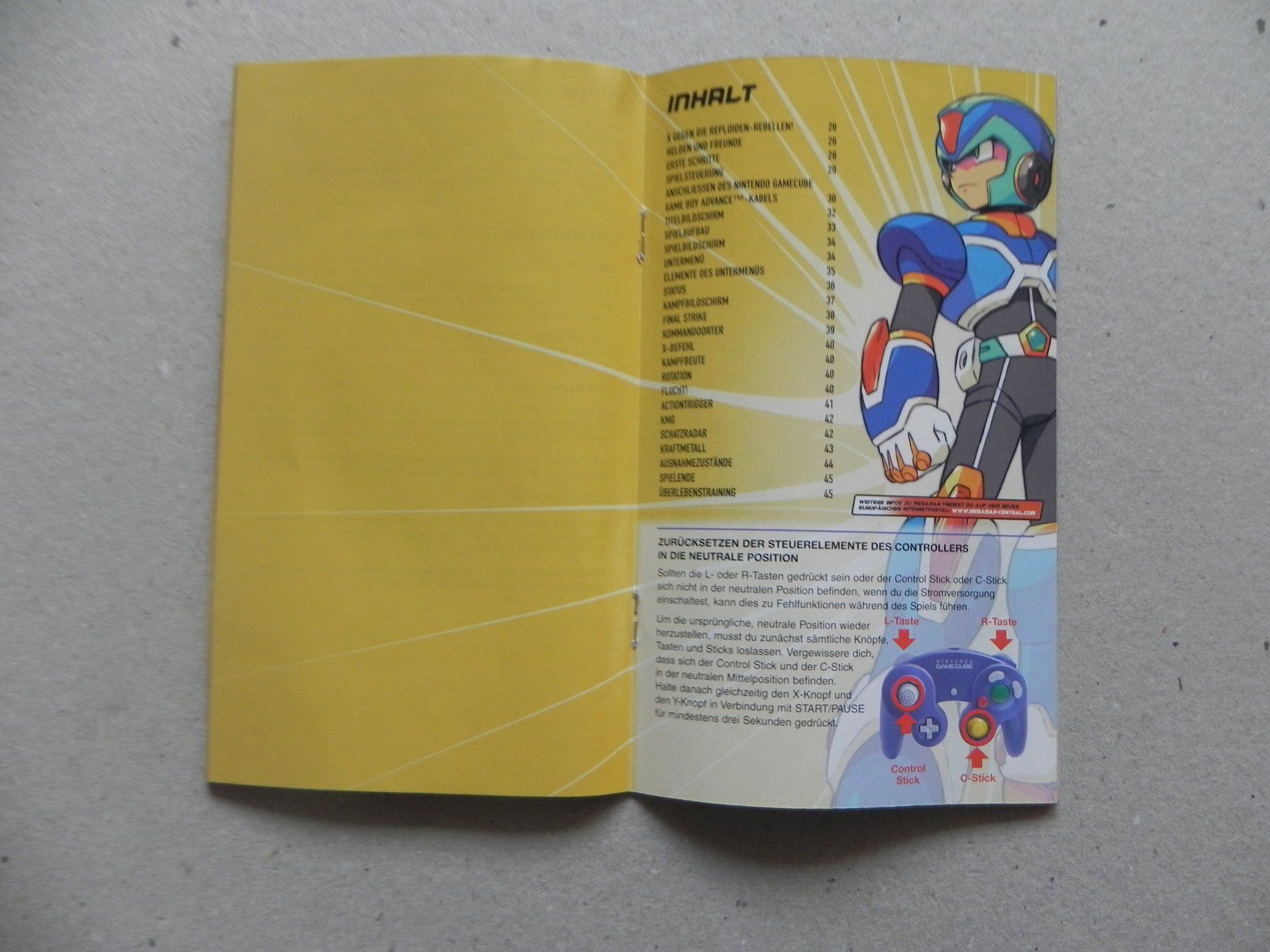 Nintendo Giochi: Nintendo GC Gamecube Game Spiel Megaman X Command Mission – Usato da Siebnen venduto da krimsie 6