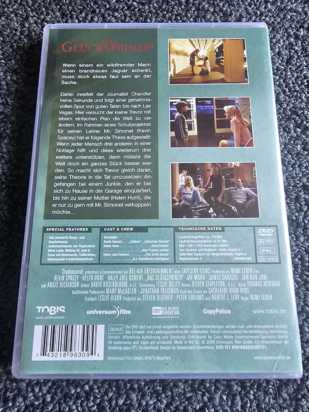 Tutti i DVDs: DVD Das Gluecksprinzip (22904) – Usato da Ruswil venduto da jan_bxl5 1
