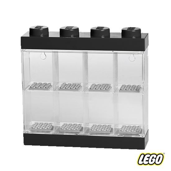 Vetrine: Lego Figuren Display Case 4 Knob Schwarz – Nuovo e nell'imballaggio originale da Wettingen venduto da kochshop 1