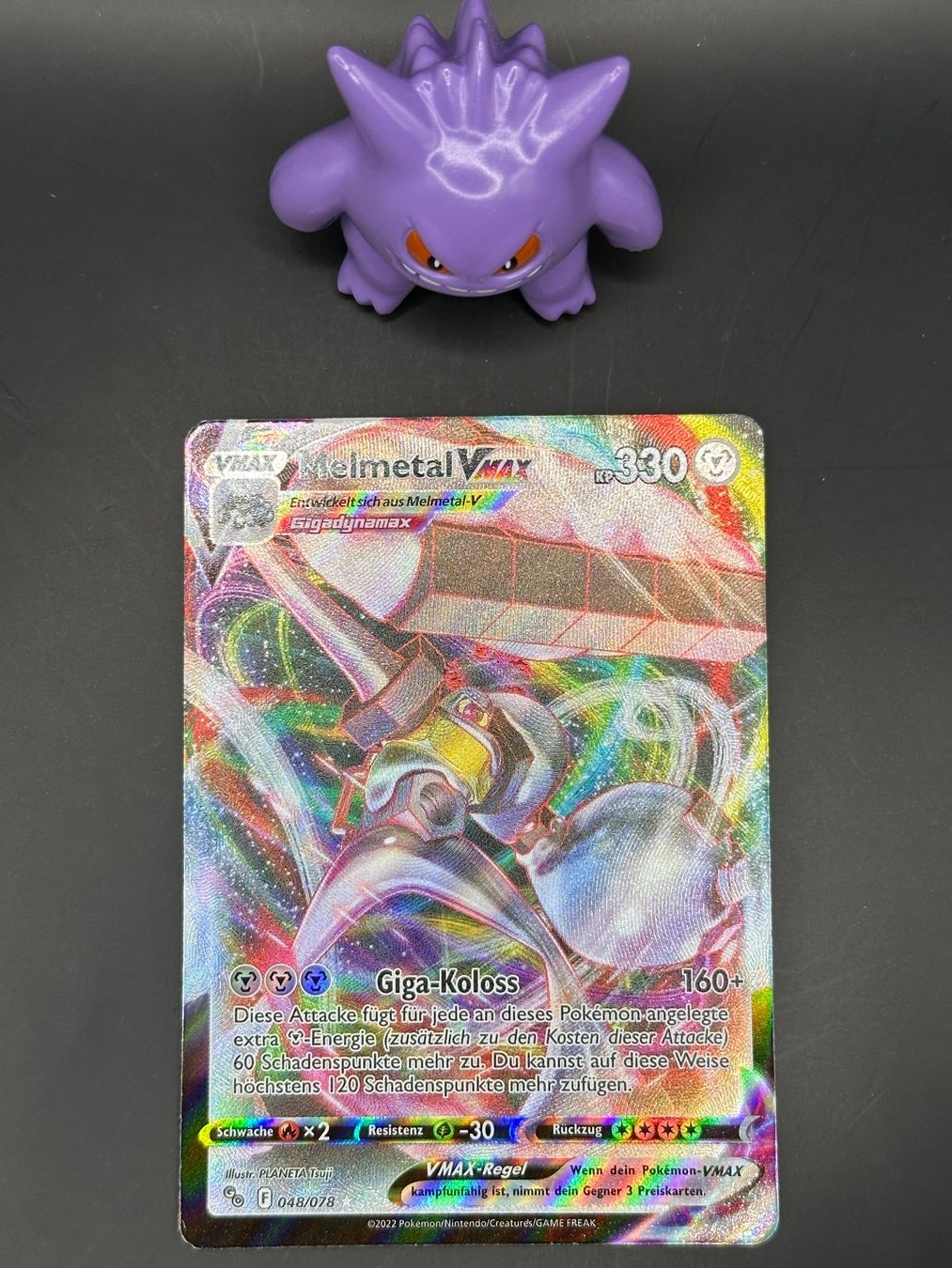 Pokémon Carte collezionabili: Pokémon GO - Melmetal VMAX 048 DE – Nuovo (secondo la descrizione) da Winterthur venduto da MonCards