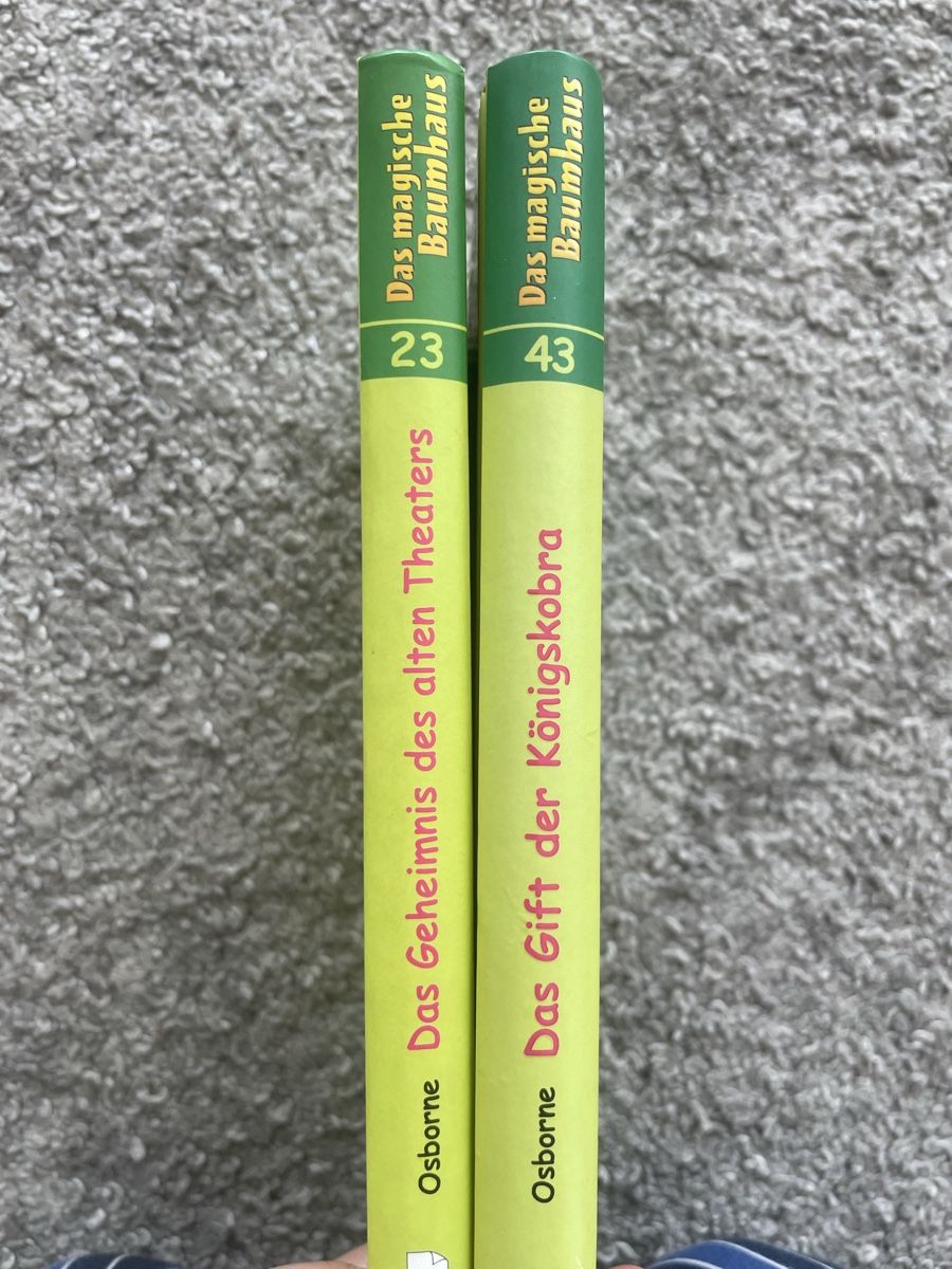 Livres: Das magische Baumhaus Nr. 23 + 43 – D'occasion à Remetschwil par Aschneewitchen 1