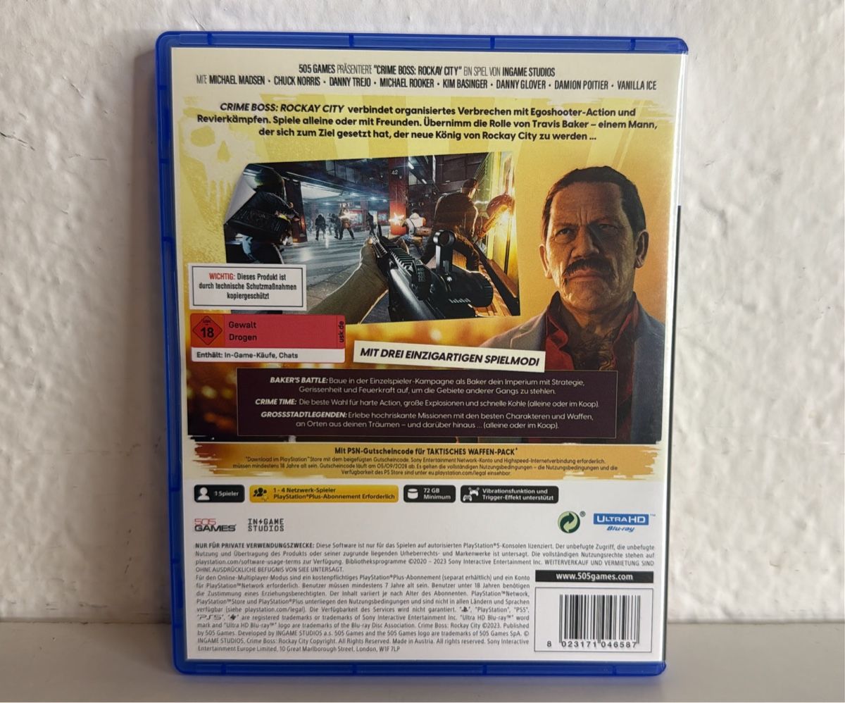 Sony Giochi: CRIME BOSS: ROCKAY CITY PS5 game – Usato da Ehrendingen venduto da bubulence 1