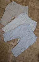 Baby Hose 3er Set beigetöne Gr 68 / 3-6 Mt.