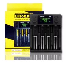 Liitokala Lii-S4 Digital USB Ladegerät für diverse Akkus