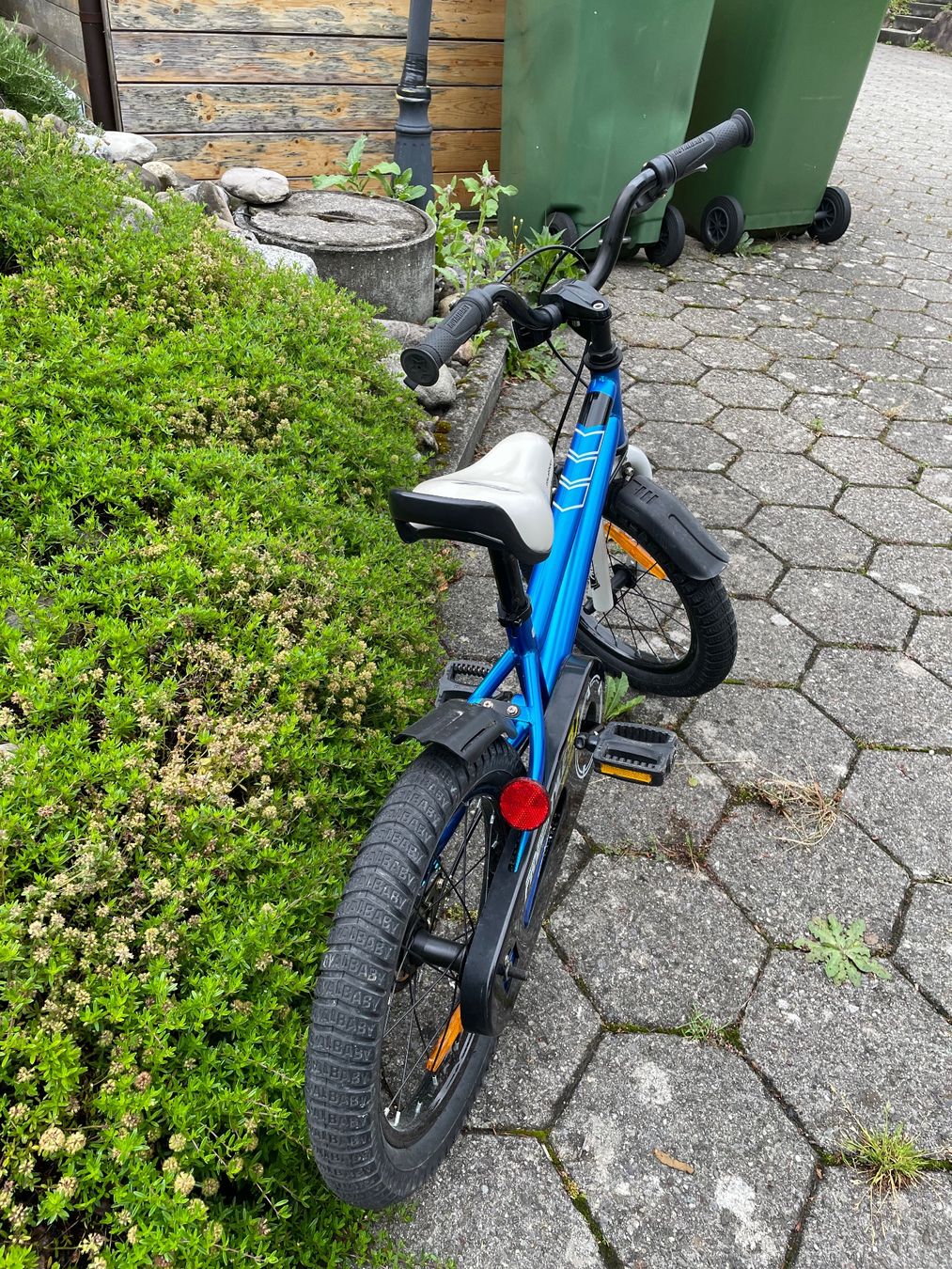 Biciclette: Kinderfahrrad blau/weiss – Usato da Kleinwangen venduto da cwy_2l5p 2