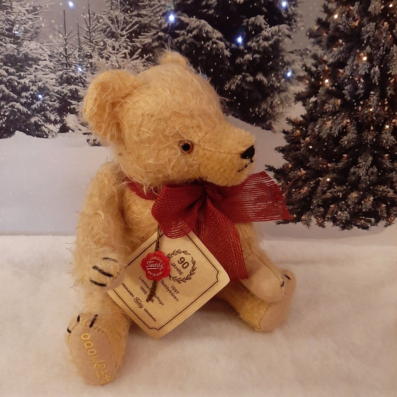 Spielzeuge: LIM.HERMANN-TEDDY 90JAHRE 1907-1997 – Neu (gemäss Beschreibung) aus Gretzenbach von schibaya 1