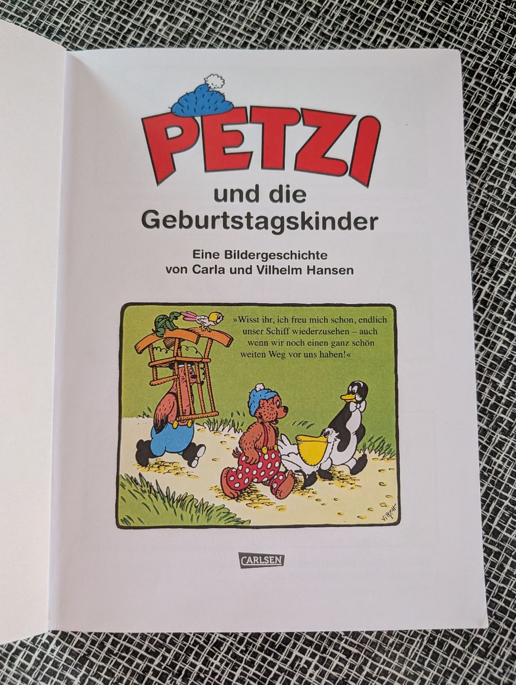 Comics: Petzi und die Geburtstagskinder Carlsen Comics  – Gebraucht aus Nänikon von Haexli_70 2