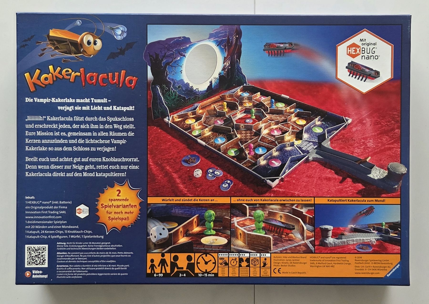 Jeux: Kakerlacula Brettspiel – D'occasion à Zufikon par lakotassu 1