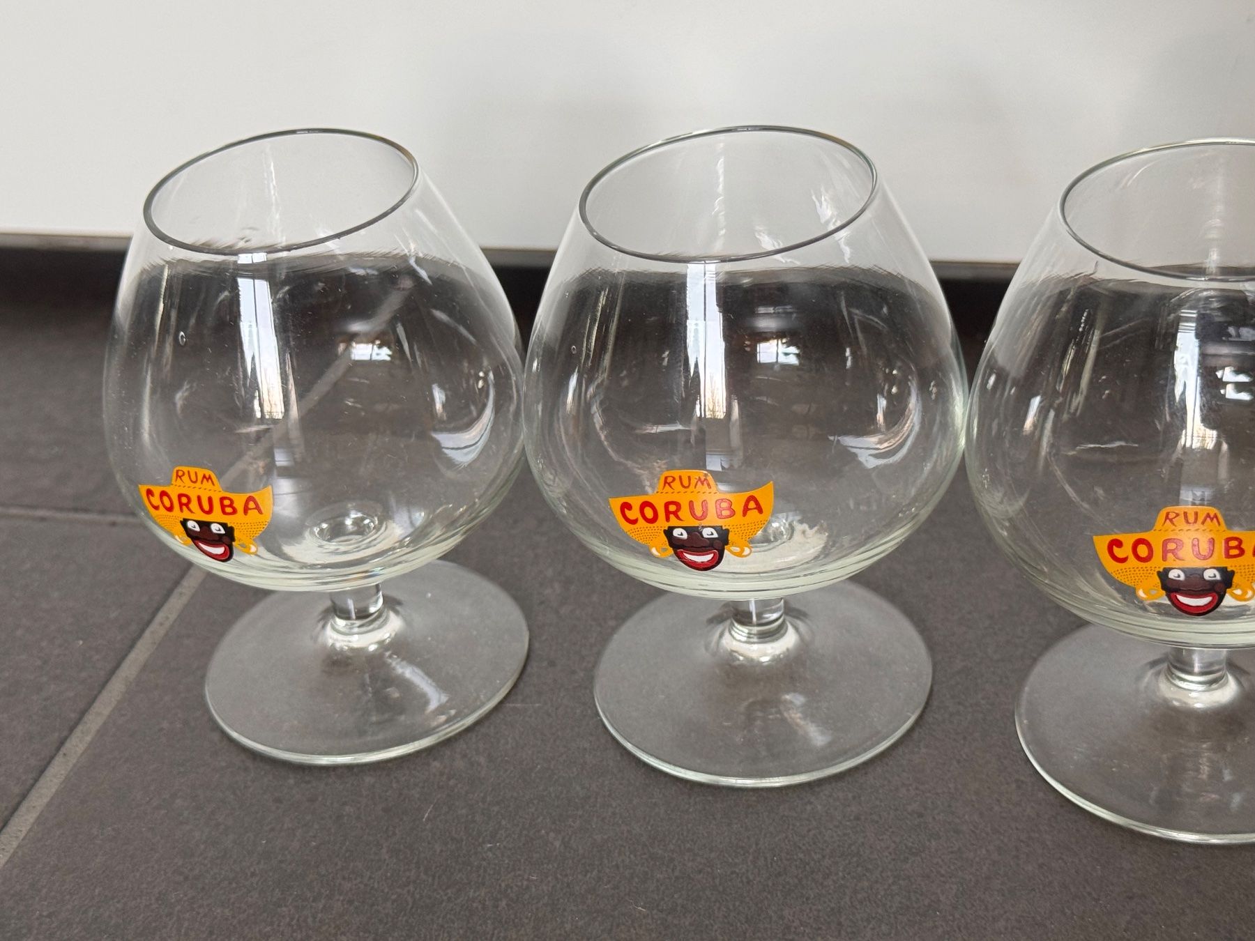 Verres: 4 Gläser Glas Rum Coruba selten – D'occasion à Rothrist par Fondgruebe 2
