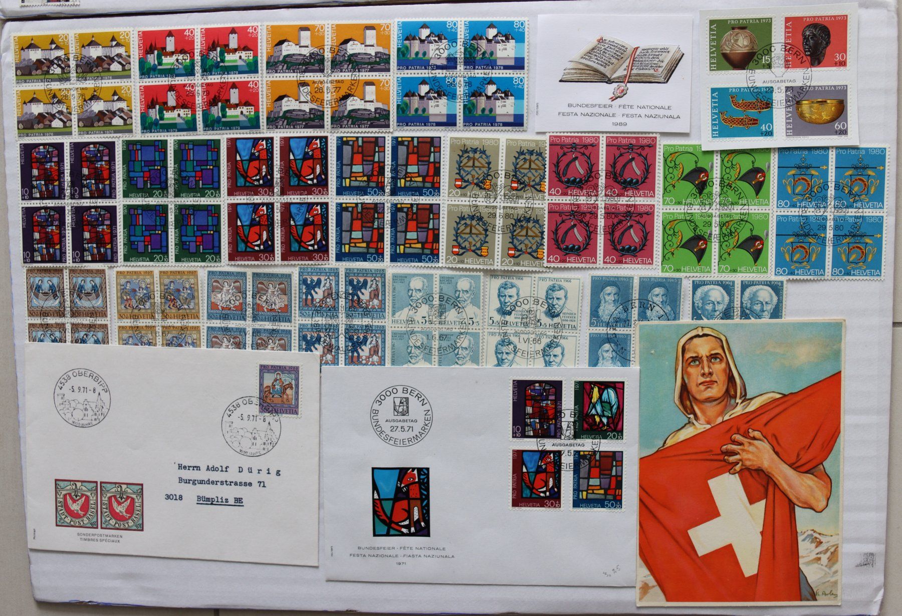 Tous les timbres: Briefmarken Pro Patria – D'occasion à Oberentfelden par lakipul 3
