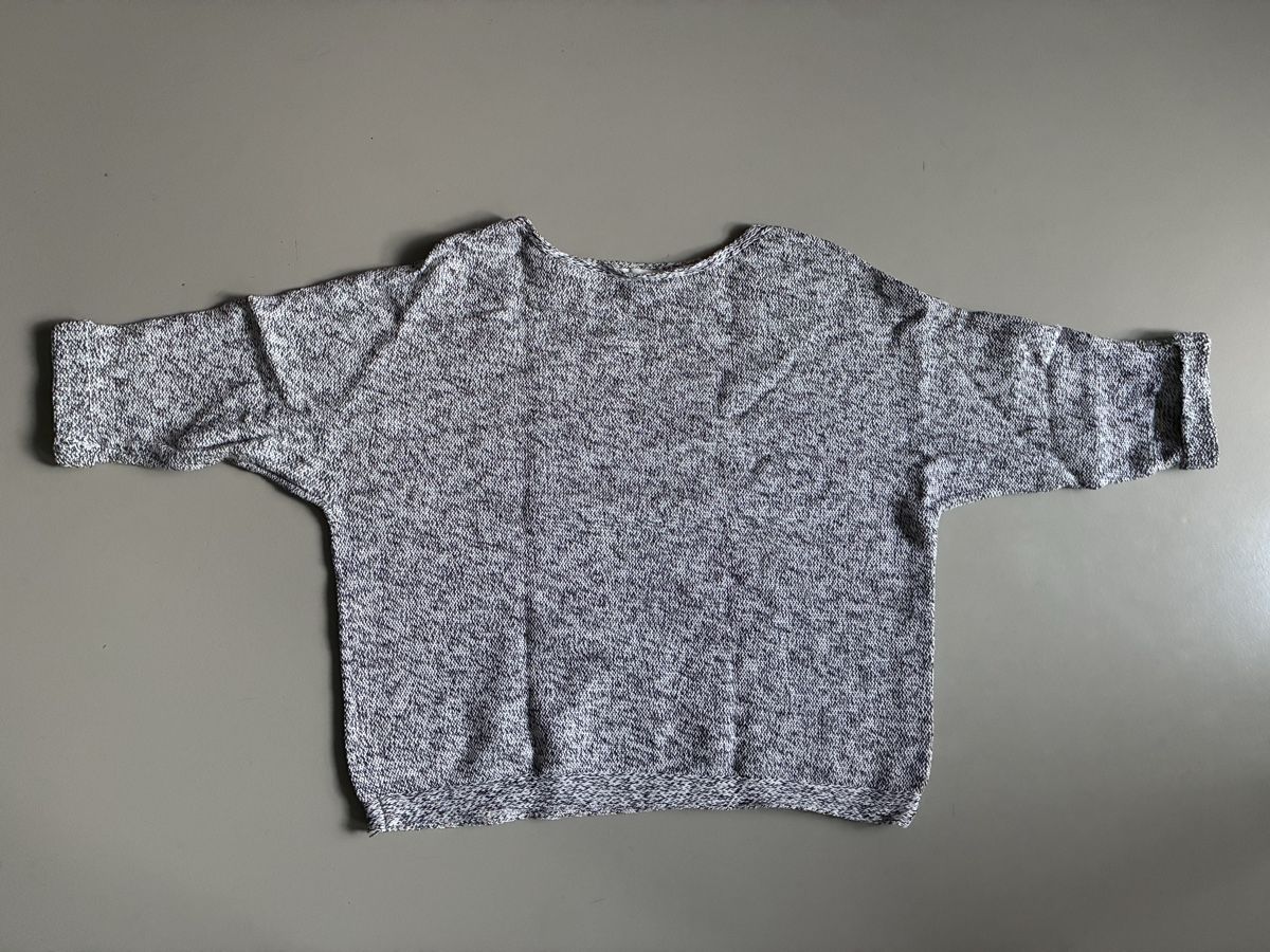 H&M Pulls & Sweat-shirts: H&M Basic Grey Speckled Knitted Jumper - Size M – D'occasion à Zürich par and_bbr2