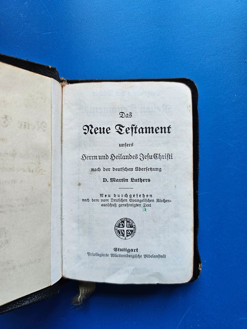 Libri: NEUES TESTAMENT GEDRUCKT 1953 – Difettoso da Ermatingen venduto da Monaco1215 3