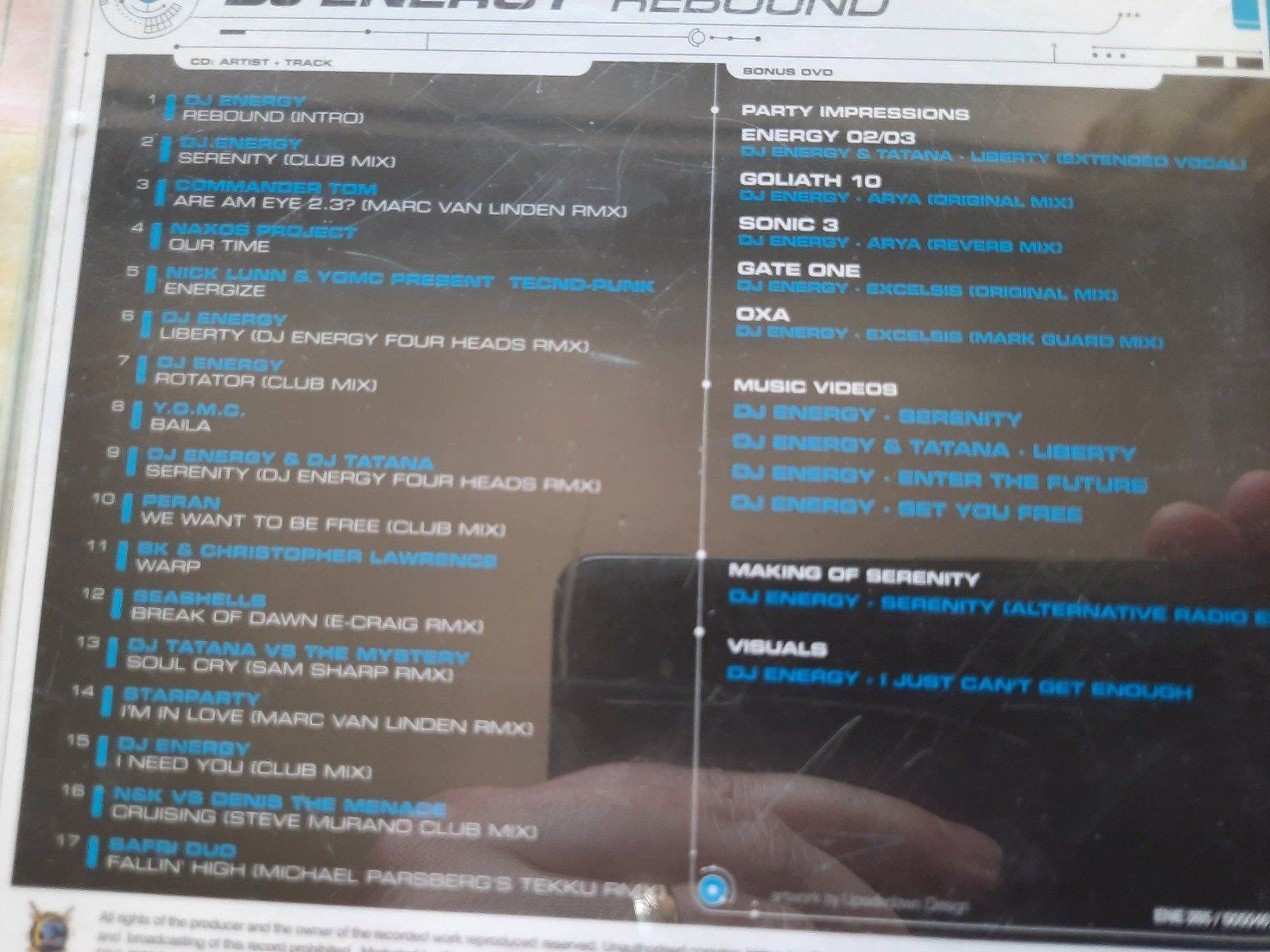 CD: CD DJ Energy - rebound  – Usato da Pully venduto da bro_n52j 2