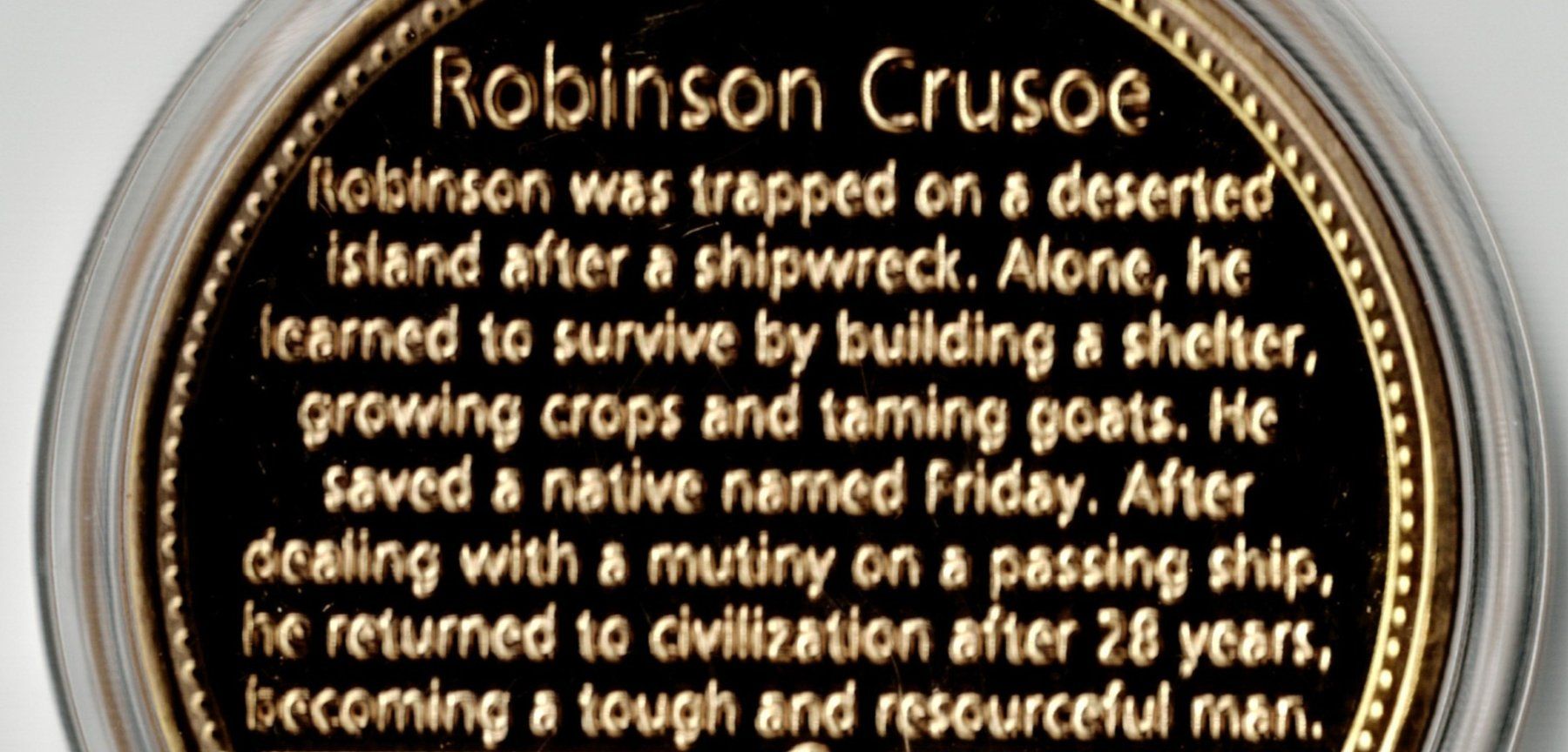 Medaglie: Robinson Crusoe_Gedenkmedaille 3 – Nuovo (secondo la descrizione) da Hombrechtikon venduto da Fraese01 3