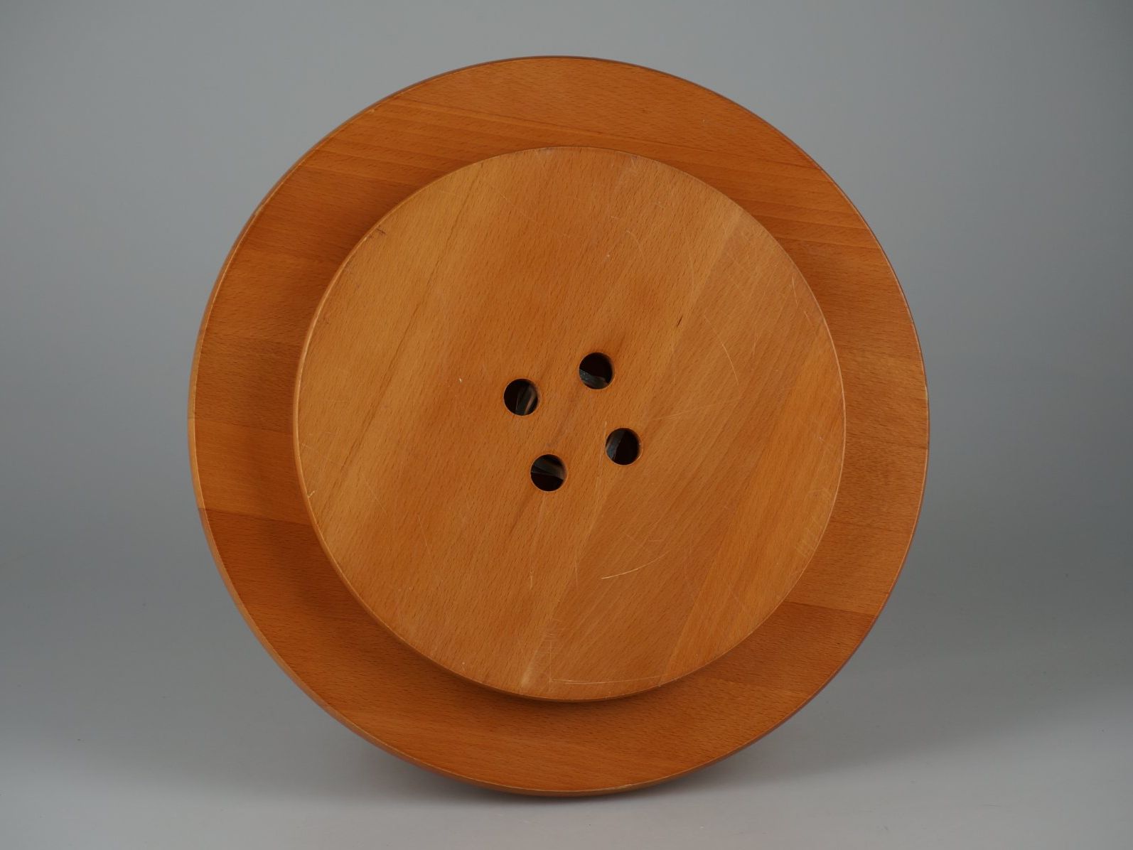 Piatti di portata: Drehbare Etagère aus Holz – Usato da Rüti ZH venduto da Restwert_Rueti_ZH 3
