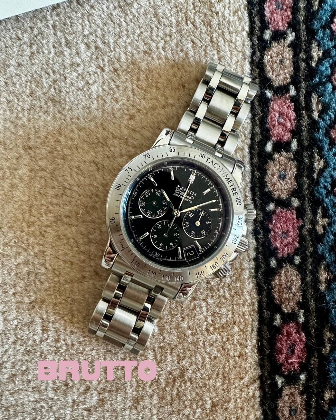 Zenith Orologi: Zenith El Primero Rainbow FULL SET (2001) – Usato da Zürich venduto da bruttowatches