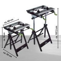 TrutzHolm 32642 Werkbank Premium klappbar höhenverstellbar